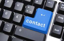 contact us button on keyboard