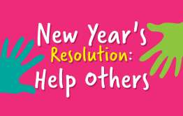 New year's resolution help others